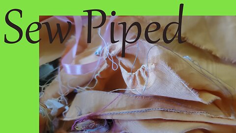 Sewing Meters of Piping || Stitch & B*