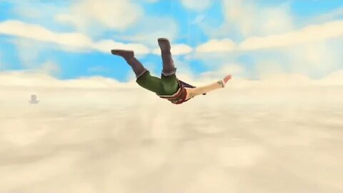 Skyward Sword | "Skydiving In Zelda." | Gamerman Zeake #Shorts