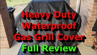 NEXCOVER Heavy Duty Waterproof Gas Grill Cover - Full Review