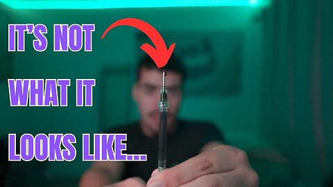 taking DABS from WAX OUT OF A SYRINGE?