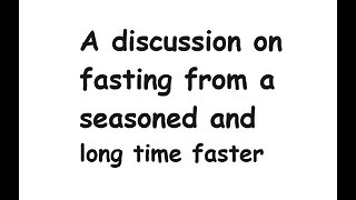 So how does one implement fasting into the real world? Trevor Hamberger discusses his truths.