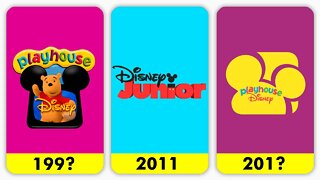 Disney Junior – Logo Evolution | List • Pop Ranker