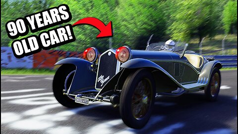 Taking This 90 Year Old Car Around Nurburgring!