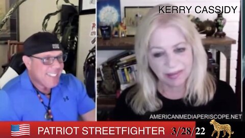 Patriot Streetfighter Interviews Kerry Cassidy of Project Camelot 🐆