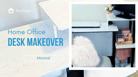 Home Office Desk Makeover