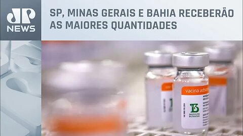 Ministério da Saúde distribui 740 mil doses de CoronaVac