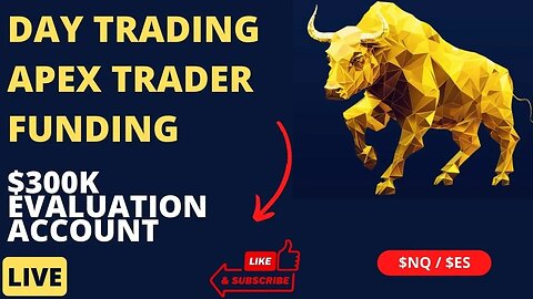 +$20 Profit Day Trading Live Futures | $300K Apex Trader Funding Account | $NQ / $ES