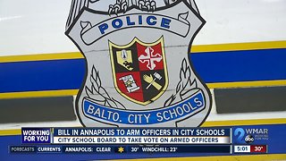 Bill in Annapolis to Arm Officers in Baltimore City Schools