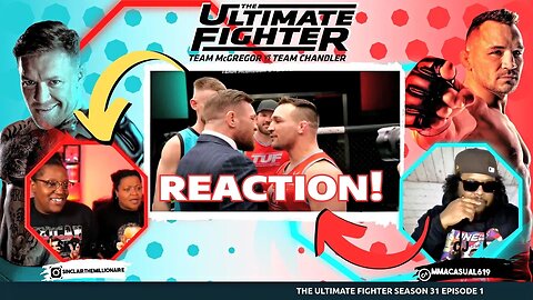 The Ultimate Fighter 31: McGregor vs. Chandler LIVE Reaction Show| TUF 31 Episode 1