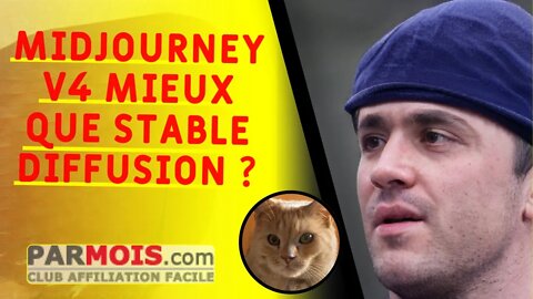MidJourney V4 mieux que Stable Diffusion ?