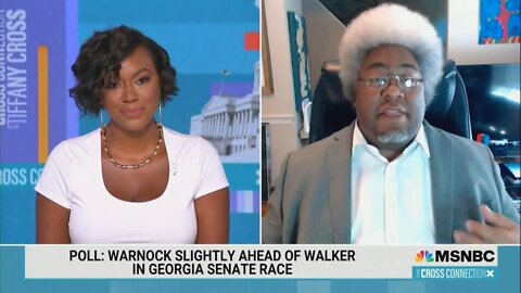 Hershel Walker is not an acceptable black candidate for race-baiters on MSNBC - 7/31/22
