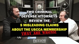 Attorneys Marc J. Victor and Andy Marcantel Review the 5 Misleading Claims About USCCA Membership