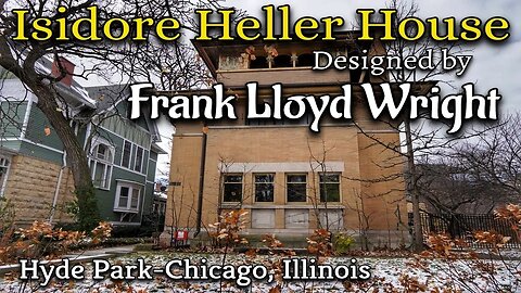 Quick Stop at a Frank Lloyd Wright House in Chicago's Hyde Park