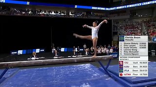 Leanne Wong (FLA) 9.9125 on Balance Beam - 2023 NCAA Championship Finals