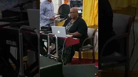 Cora Harvey Armstrong singing and playing