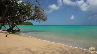 3hrs of peaceful ambience of the Caribbean Sea - Ocean Waves Sounds - Nature ASMR