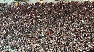 Torcida do Fluminense cantando "Ah Vitor Pereira" pra sacanear o Flamengo