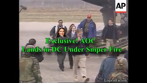 AOC Lands in DC Under Sniper Fire