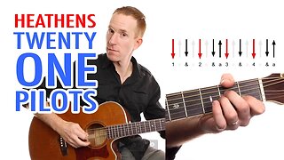 Heathens ★ Twenty One Pilots ★ Guitar Lesson - Easy How To Play Acoustic Songs - Chords Tutorial