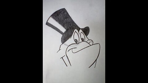How to Draw Michigan J. Frog from the Looney Tunes Series