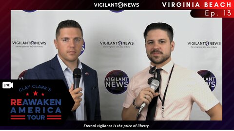 Cap. Mickey Sheldon on Vax Mandate Reawaken America Tour Virginia Beach 2022 | Vigilant News