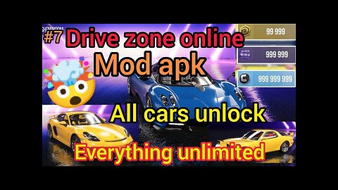 How to get unlimited money in Drive zone online 🤔 || Drive zone online all super cars unlock free