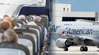American Airlines passenger 'WEDGED' between 'OBESE people' on flight, asks for 'reparations'