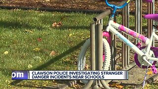 Clawson police investigating stranger danger incidents near schools