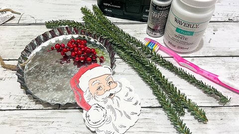 Christmas In July Ornament || Using Dollar Tree Bottle Cap [ 1 Easy DIY ]
