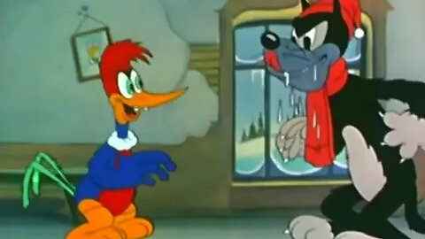 Woody Woodpecker Pantry Panic classic cartoon