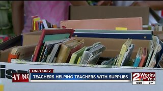 Teachers helping teachers with Give-N-Grab event