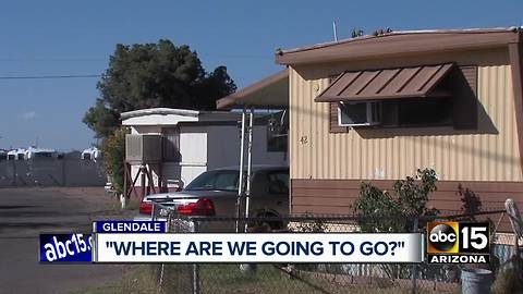 Residents living in Glendale trailer park being forced to move