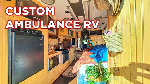 Custom Ambulance Conversion Tour | Quartzsite Solar System Finished | Ambulance Conversion Life