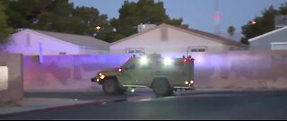 UPDATE: Las Vegas valley neighborhood police barricade