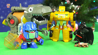 The Transformer Rescue Bots Save Christmas