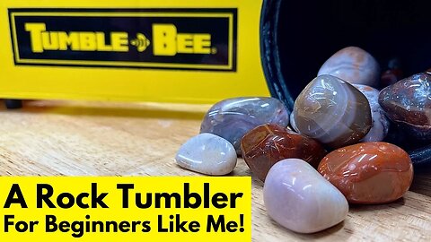A Rock Tumbler for Beginners | My First Batch w/ Tumble Bee tumbler!
