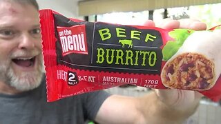 Let's Try the On The Menu Microwave Beef Burrito!