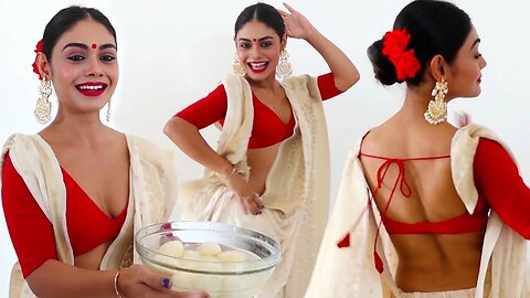 Pohela Boishakh 2023 -Sreejita De Celebrate Bengali New Year,Distribute Sweet,Dance On Bengali Song