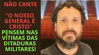 Leonardo Gonçalves Problemas com "Nosso General é Cristo"