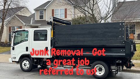 Referred Junk Removal Job! The best kind