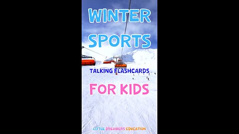 Winter Sports | Talking Flashcards For Kids