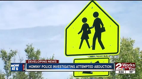 Hominy police investigating attempted abduction