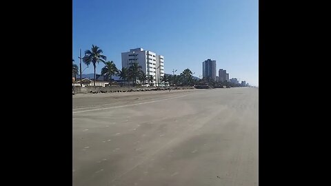 PRAIA DE MONGAGUA DE MANHÃ ONDA MAR CEU AZUL 21JAN2023 A CREATIVE COMMONS #shorts