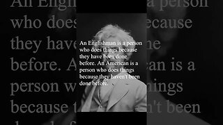 Mark Twain Quote - An Englishman is a person who...