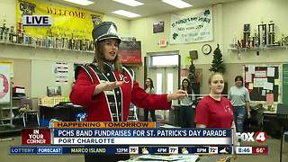 High school band fundraises for holiday parade in March - 8:30am live report