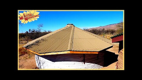 Completing the Reciprocal Roof | Underground Earthbag Building | Weekly Peek Ep67