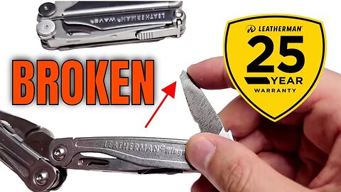 Leatherman Warranty Process and Results | They went OVER AND BEYOND!