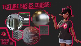 DON'T MISS OUT! FREE Course for BEGINNERS! - Blender 3.4: Texture Basics Trailer!
