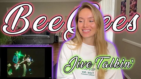 Bee Gees-Jive Talkin'! Russian Girl First Time Hearing!