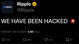 XRP Ripple suffer LARGEST Hack in Ripple History...